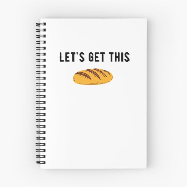 Item preview,  Lets Get This Bread Quote Sticker Design designed and sold by AritraSur.