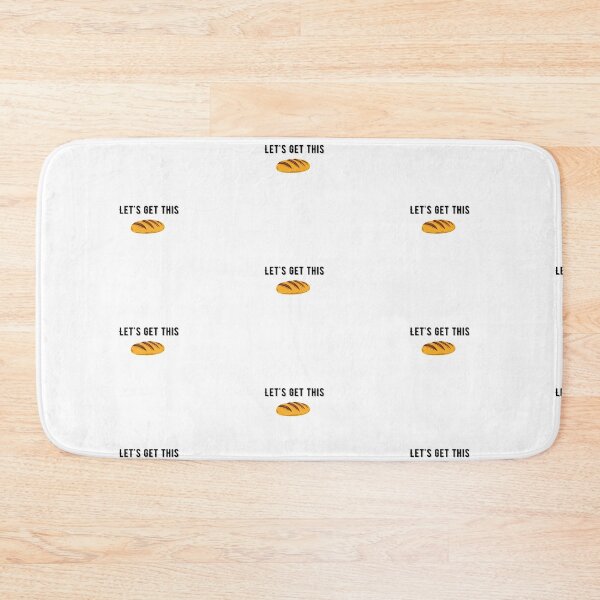 Item preview,  Lets Get This Bread Quote Sticker Design designed and sold by AritraSur.