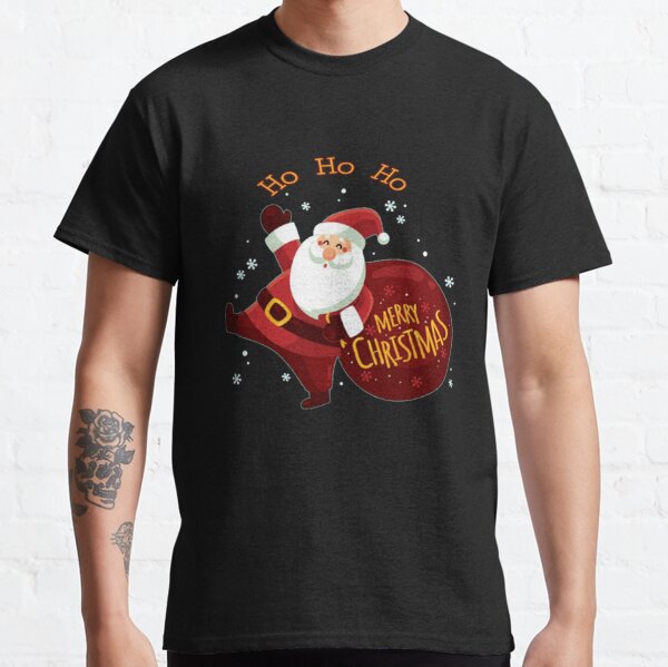 Chicago Cubs There Is Some Hos In This House Santa Stuck In The Chimney MLB  Christmas Shirt