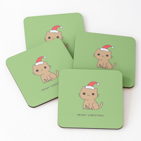 Item preview, Meowy Christmas designed and sold by cheezup.