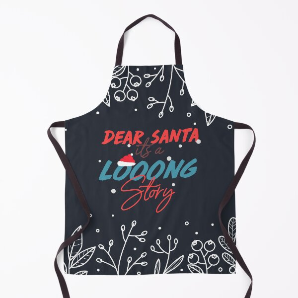 Item preview, Dear Santa its a long story | Christmas designed and sold by designdroplet.