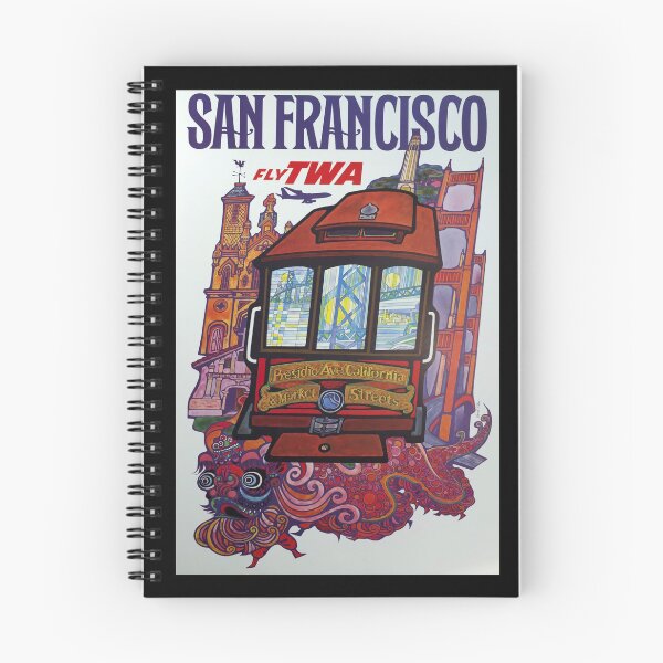 Item preview, retro classic San Francisco poster designed and sold by CorasPosters.