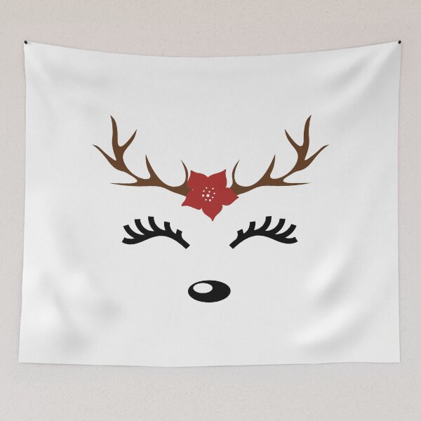 Item preview, Cute reindeer face designed and sold by Herzshirts.
