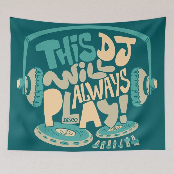 Item preview, This DJ will always play! designed and sold by LivingKreative.