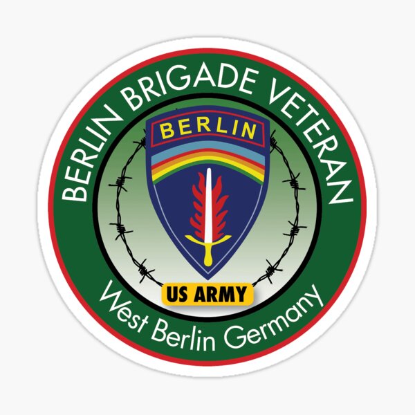 Item preview, Berlin Brigade Veteran Logo designed and sold by bg1946.