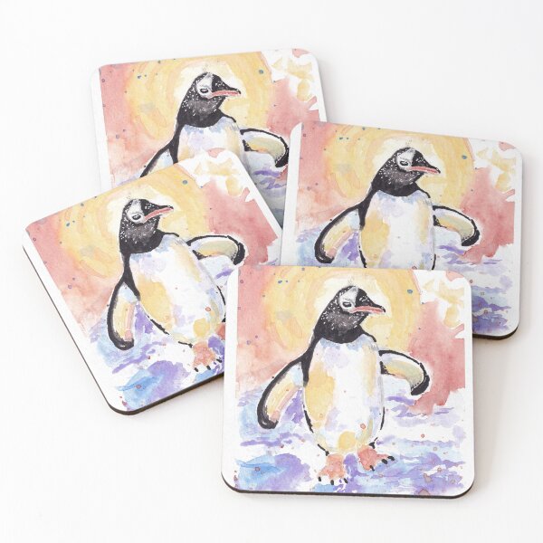 Item preview, Watercolor Penguin designed and sold by CarrieIsArtsy.