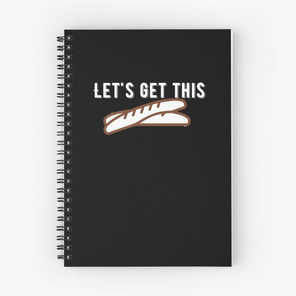 Item preview, Lets Get This Bread Quote Sticker Design designed and sold by AritraSur.
