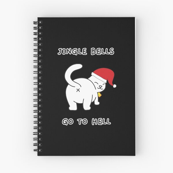 Item preview, Jingle Bells, Go To Hell - Offensive Christmas Wishes (Dark) designed and sold by mydoodlesateme.