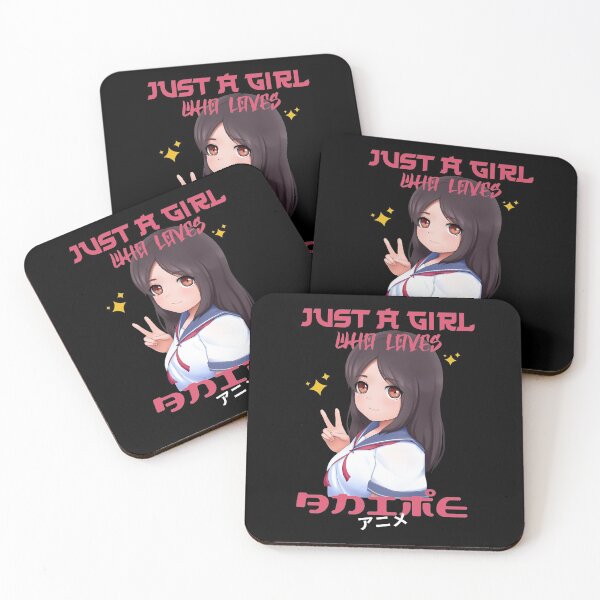 Item preview, Just A Girl Who Loves Anime, Awesome Gift For Anime Lovers, Girls, Women designed and sold by PrettyAmazing.