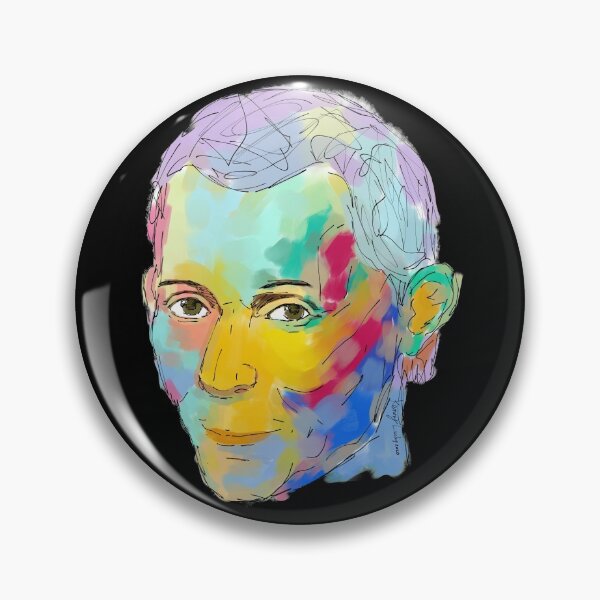 Item preview, Niccolo Machiavelli abstract painting designed and sold by KennyLucky.