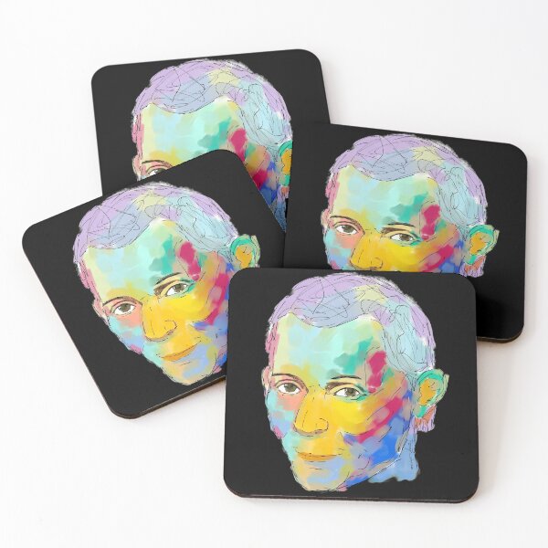 Item preview, Niccolo Machiavelli abstract painting designed and sold by KennyLucky.