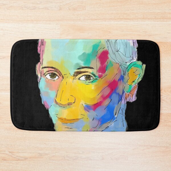 Item preview, Niccolo Machiavelli abstract painting designed and sold by KennyLucky.