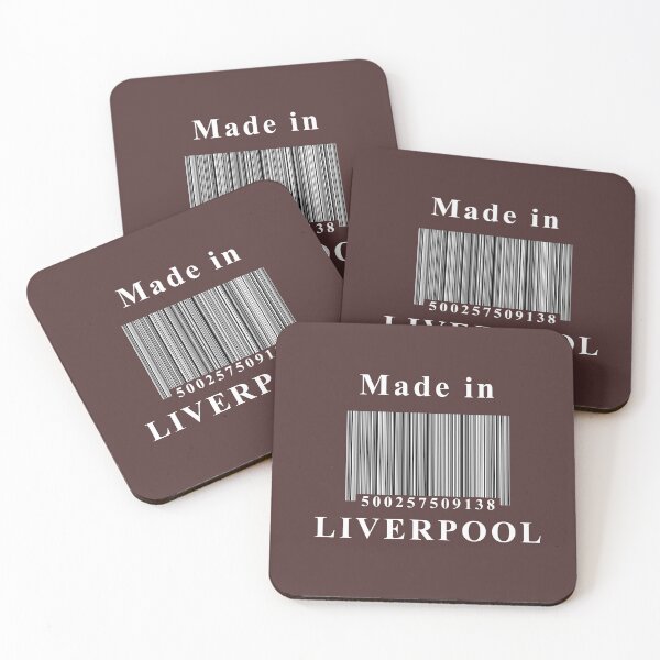 Item preview, Hecho en Liverpool Idea de regalo con código de barras para Scouser designed and sold by Kipcio.