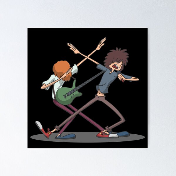 Item preview, Dabbing rock band designed and sold by Monkey Ful.