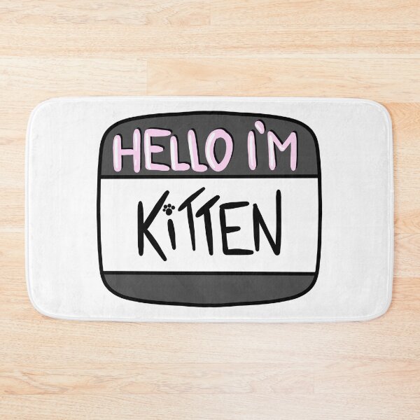 Item preview, Hello I'm.... Kitten badge designed and sold by Sonyque.