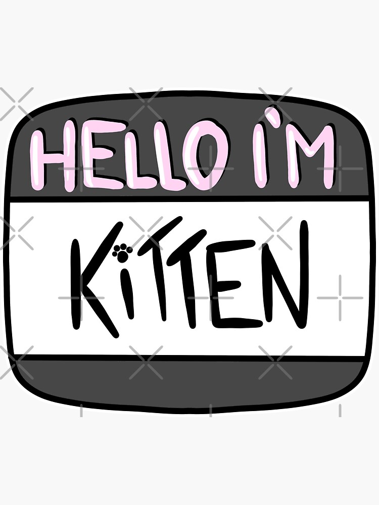 Kitten Badge 