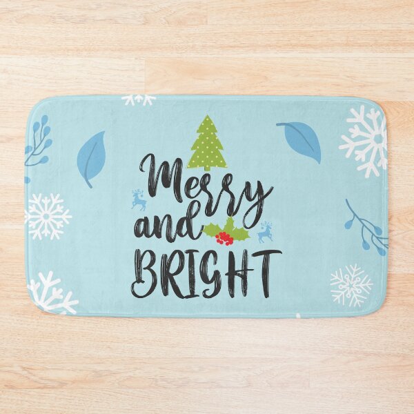Item preview, Merry and bright | Christmas designed and sold by designdroplet.