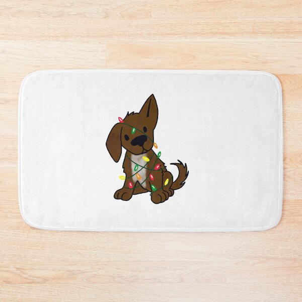 Item preview, Curious Christmas Puppy designed and sold by maddie55meadows.
