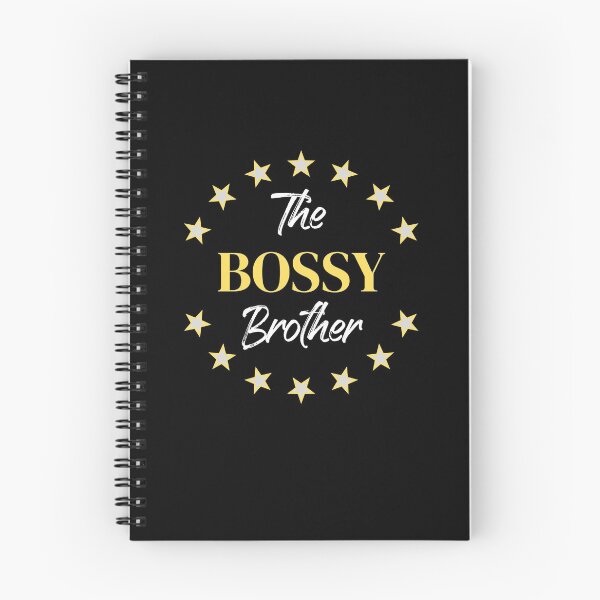 Item preview, Bossy Brother Gift for Family Brother designed and sold by BlessItAllTees.