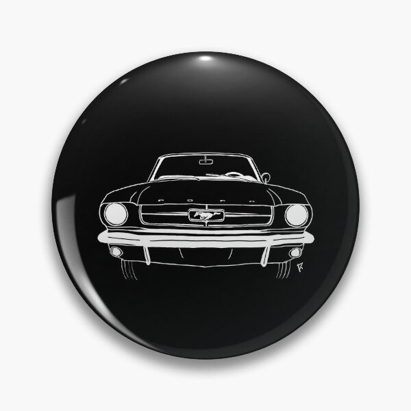 Item preview, Ford Mustang white lines Black background designed and sold by Cardrawing-Art.
