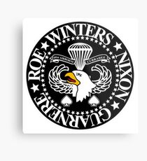 Band of Brothers Crest Metal Print