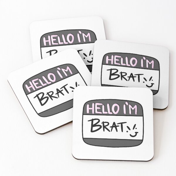 Item preview, Hola soy.... Insignia de Brat designed and sold by Sonyque.