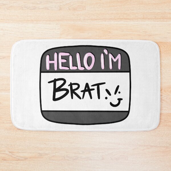 Item preview, Hello I'm.... Brat badge designed and sold by Sonyque.