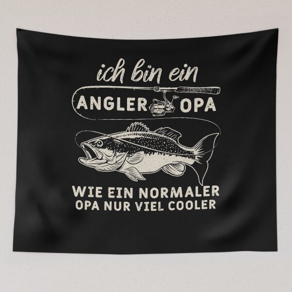 Item preview, Herren Opa Angeln Angler Spruch Geschenk Weihnachten Vatertag fisch designed and sold by aubb7.