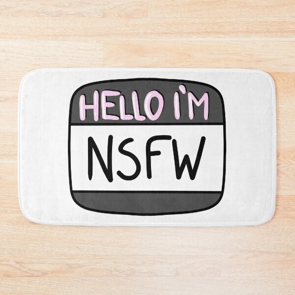 Item preview, Hello I'm.... not suitable for work badge designed and sold by Sonyque.