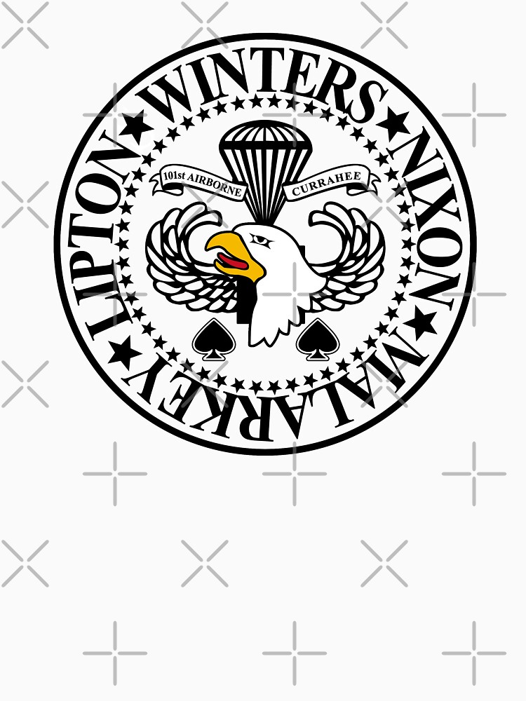 "Band of Brothers Crest" Tshirt for Sale by engyles Redbubble band