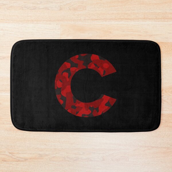 Item preview, Letter C Red Camo Design designed and sold by NECHSTORE.