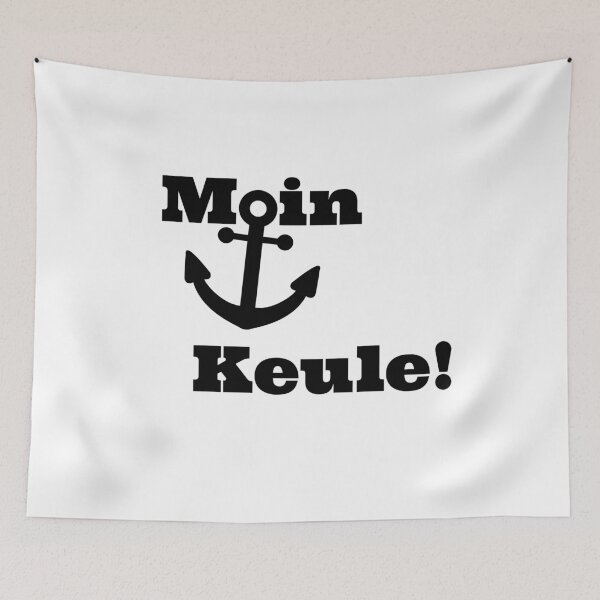 Artikelvorschau, Moin Keule Lustiger Plattdeutscher Spruch entworfen und verkauft von ElBeDesigns.