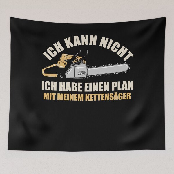 Item preview, lustige Holz-fäller Kettensäger Spruch baumfällen Geschenk designed and sold by aubb7.