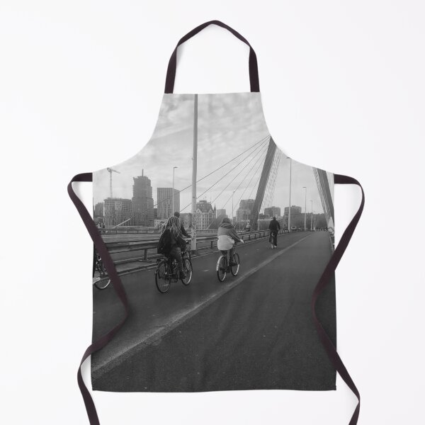 Item preview, Rotterdam, Cyclist on the Willemsbrug.  designed and sold by Noel Ali ⭐⭐⭐⭐⭐.