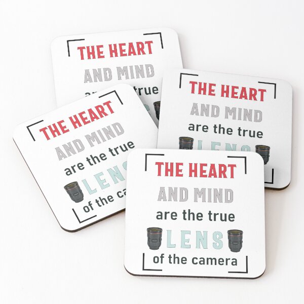 Item preview, The heart and mind are the true lens... Photography design designed and sold by Ricardo Gutierrez.
