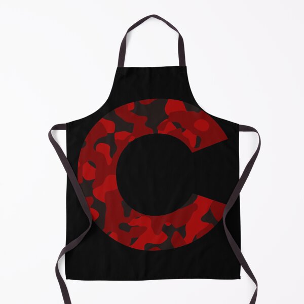 Item preview, Letter C Red Camo Design designed and sold by NECHSTORE.