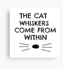 Dan and Phil Cat Whiskers Notebook Canvas Print