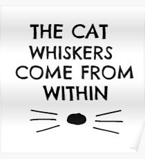 Dan and Phil Cat Whiskers Notebook Poster