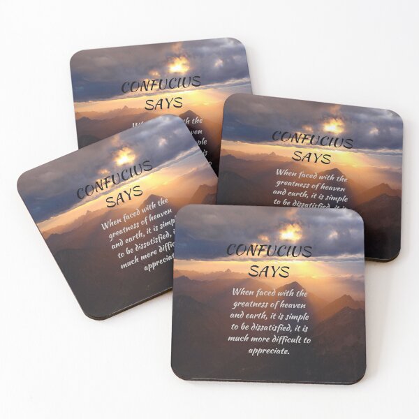 Item preview, Confucius Says Heaven and Earth designed and sold by starshiporion.