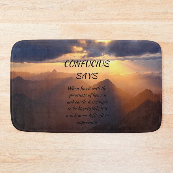 Item preview, Confucius Says Heaven and Earth designed and sold by starshiporion.