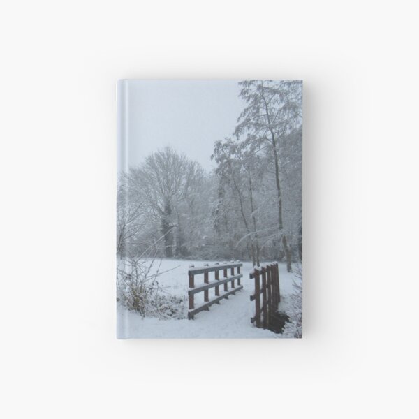 Snowy Tree Hardcover Journal