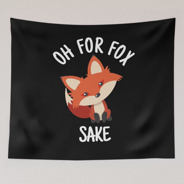 Item preview, Oh For Fox Sake Cool Animal Gift designed and sold by mountkar.