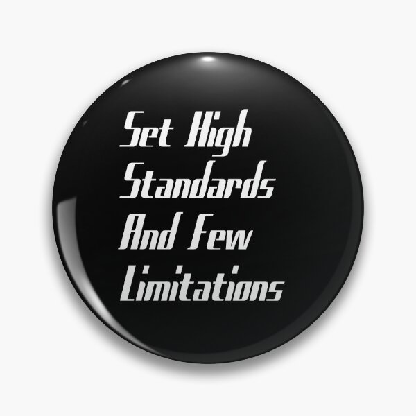 Item preview, set high Standards and Few limitations  designed and sold by Kamran  Ashraf.