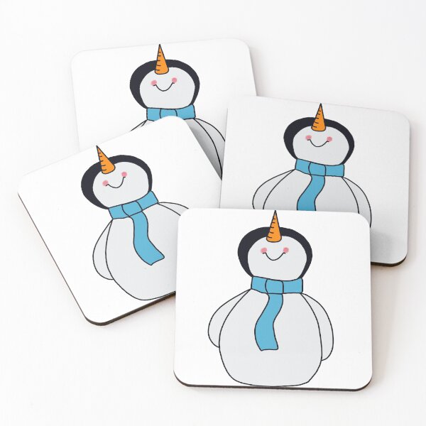 Item preview, Blue Scarf Snowman designed and sold by maddie55meadows.