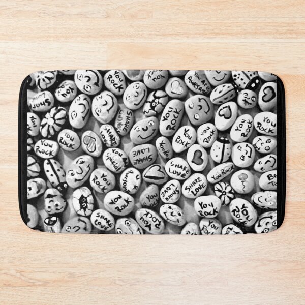 Item preview, Kindness Rocks Monochrome designed and sold by craftsbydaphy.