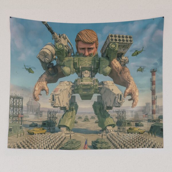 Item preview, TRUMP WAR MACHINE designed and sold by NYOClothing.