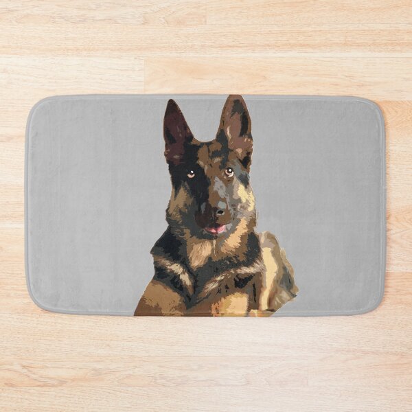 Item preview, curious german shepherd designed and sold by Ami San.