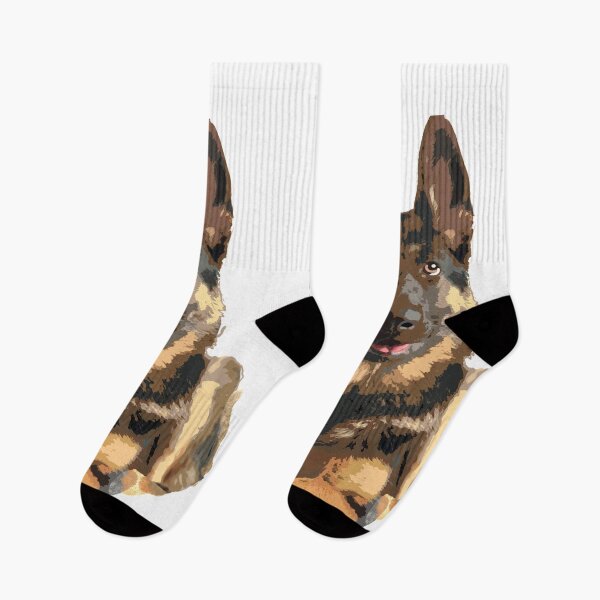 Item preview, curious german shepherd designed and sold by Ami San.