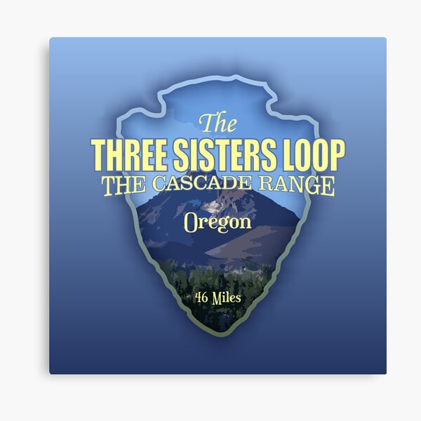Three Sisters Loop Trail (arrowhead) Canvas Print