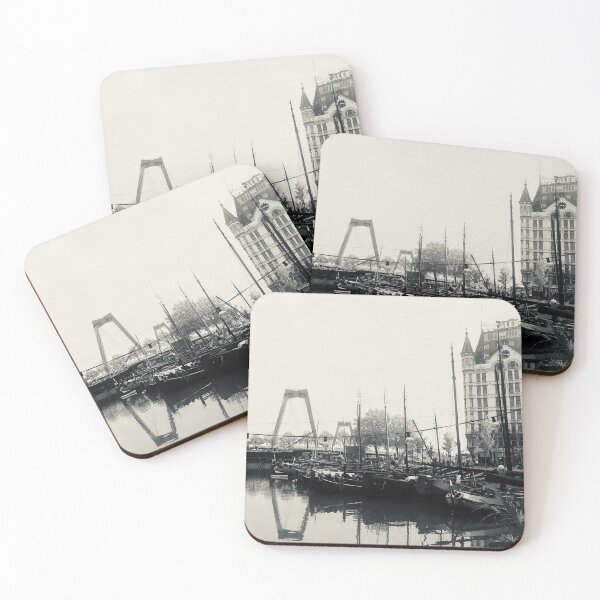 Item preview, Rotterdam, Willemsbrug and T'Witte Huis. designed and sold by Noel Ali ⭐⭐⭐⭐⭐.